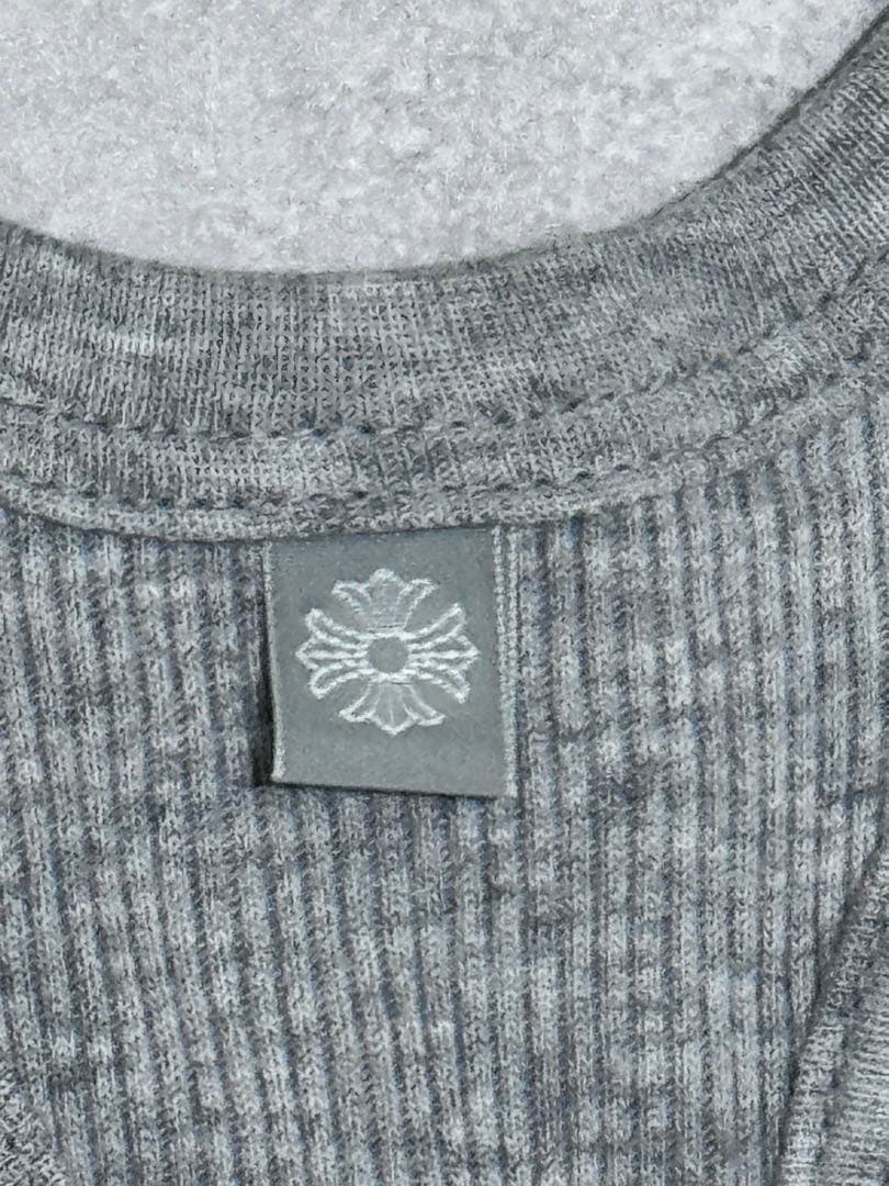 【未使用販売終了品】Chrome Hearts グレー タンクトップLサイズ