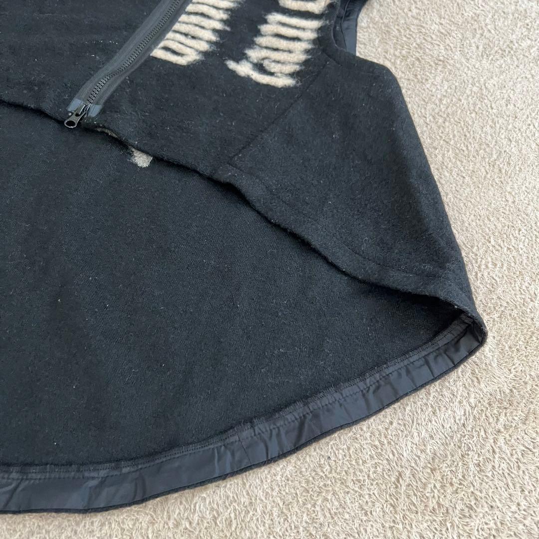 エイココンドウ　ベスト　ポンチョ風　ブラック　40 日本製