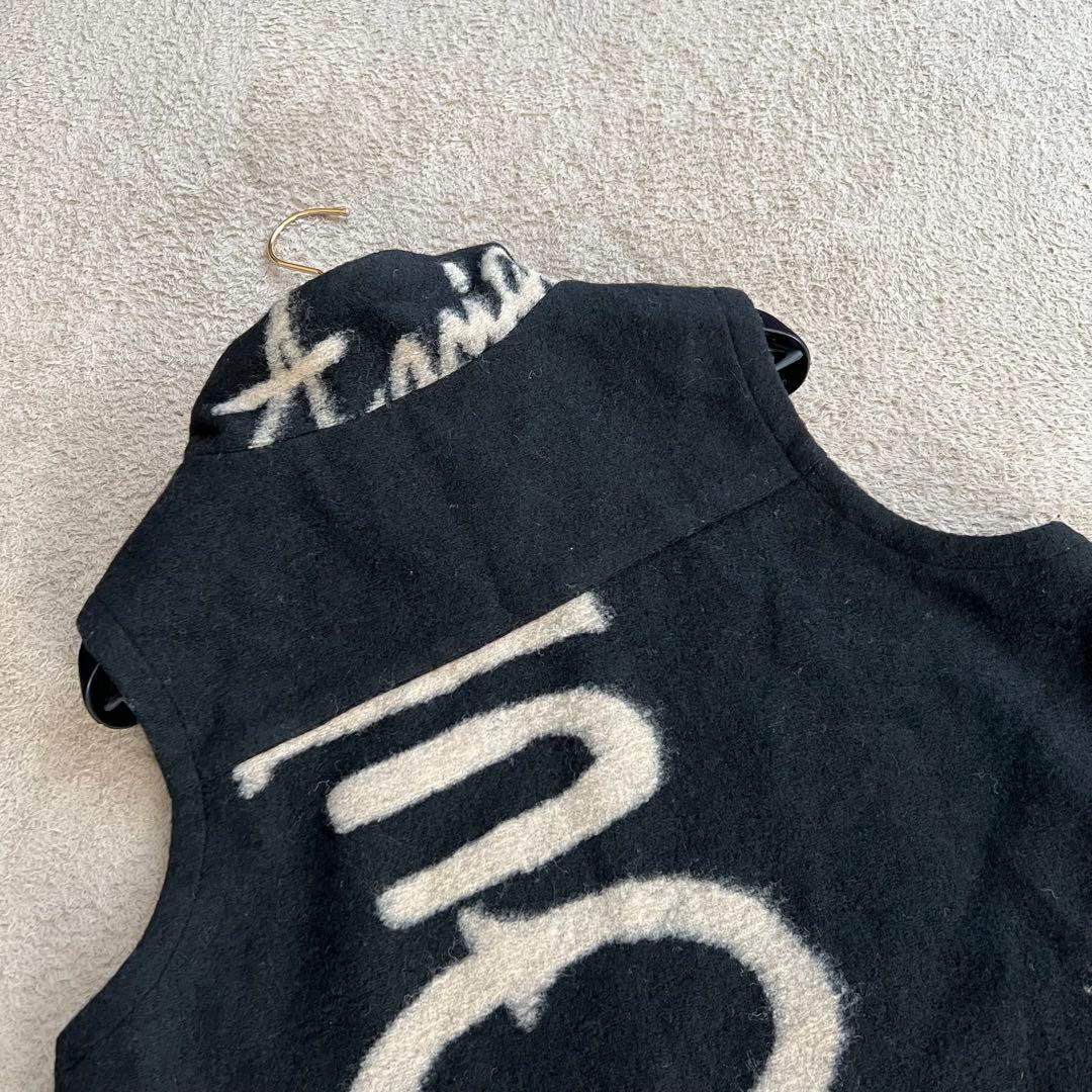 エイココンドウ　ベスト　ポンチョ風　ブラック　40 日本製