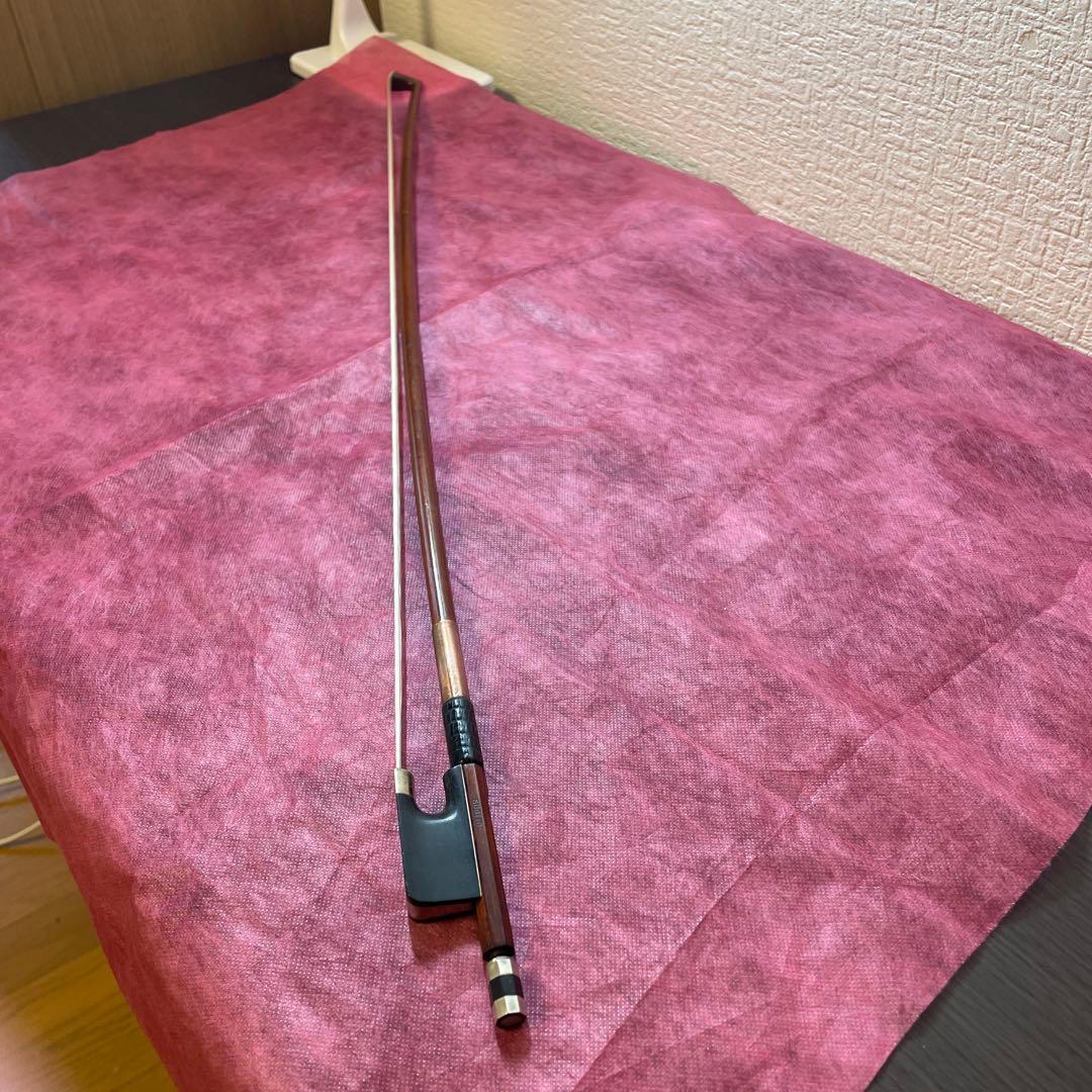 ビオラ弓 杉藤 SUGTO刻印 毛替え済み