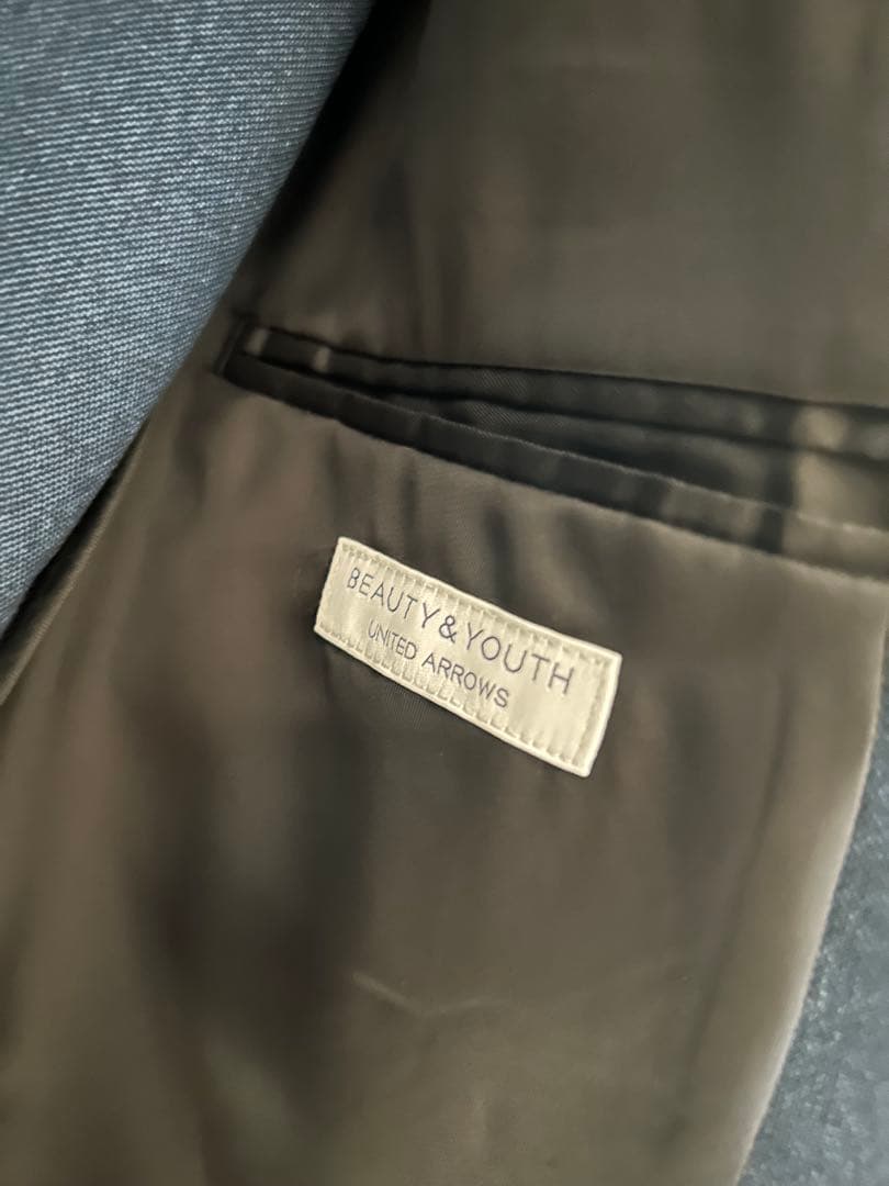 ユナイテッドアローズ　メンズ　スーツ　ネイビー　未使用　今年購入　安値すぎる