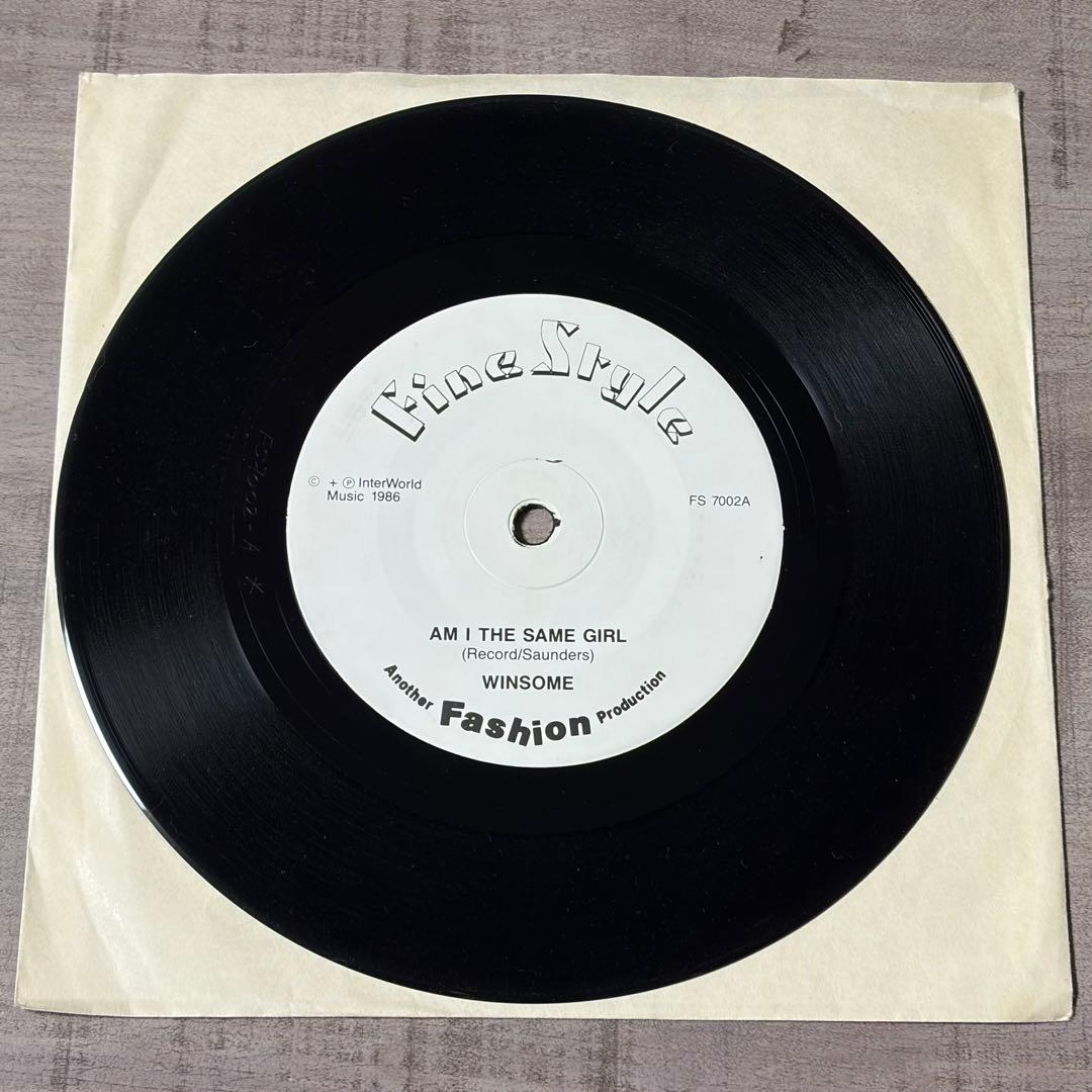 洋楽 7EP Winsome Am I The Same Girl REGGAE