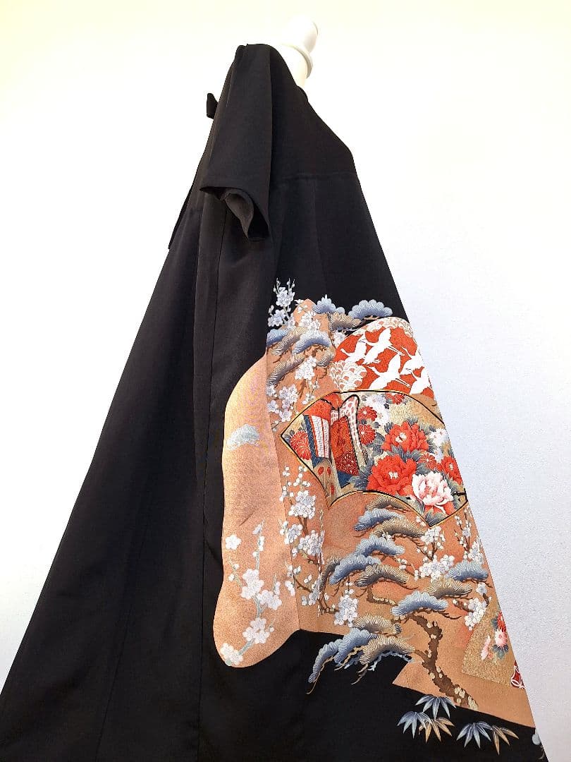 着物リメイクワンピース3650