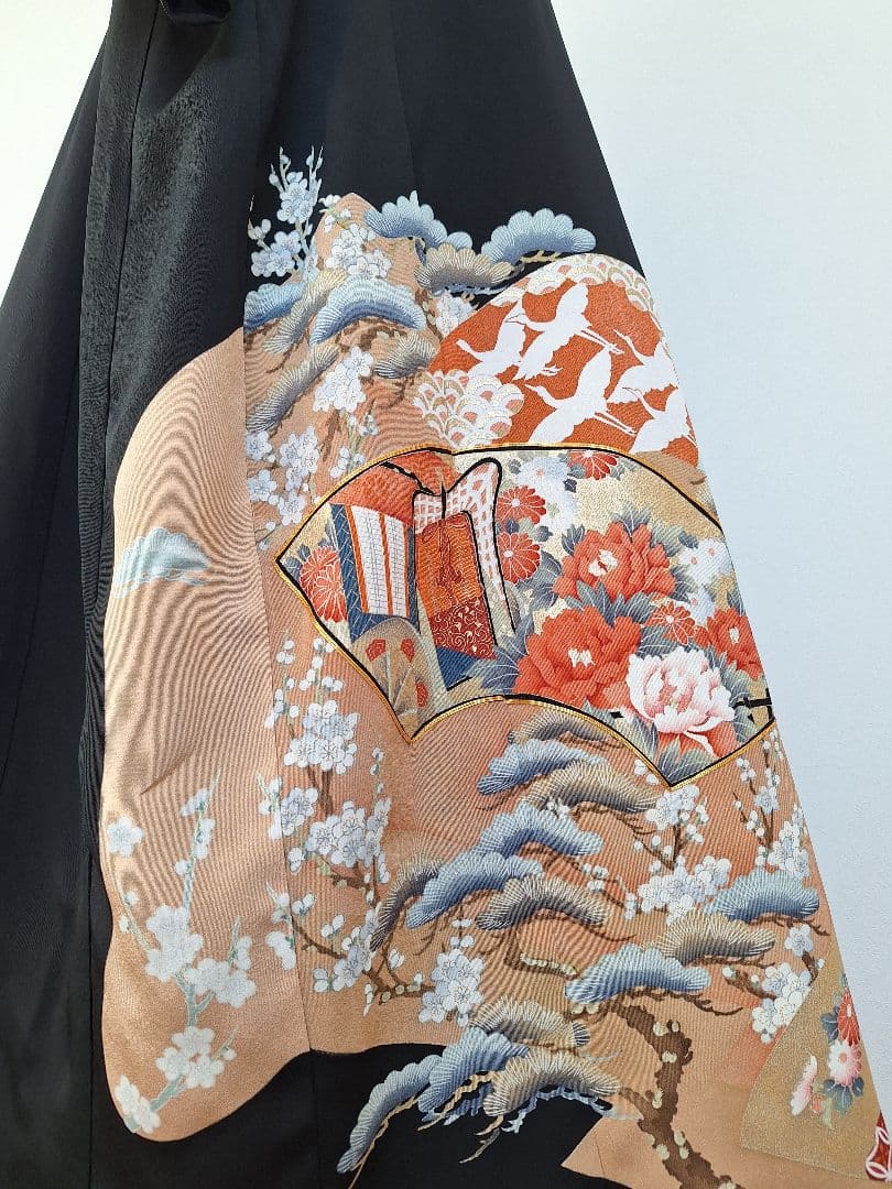 着物リメイクワンピース3650