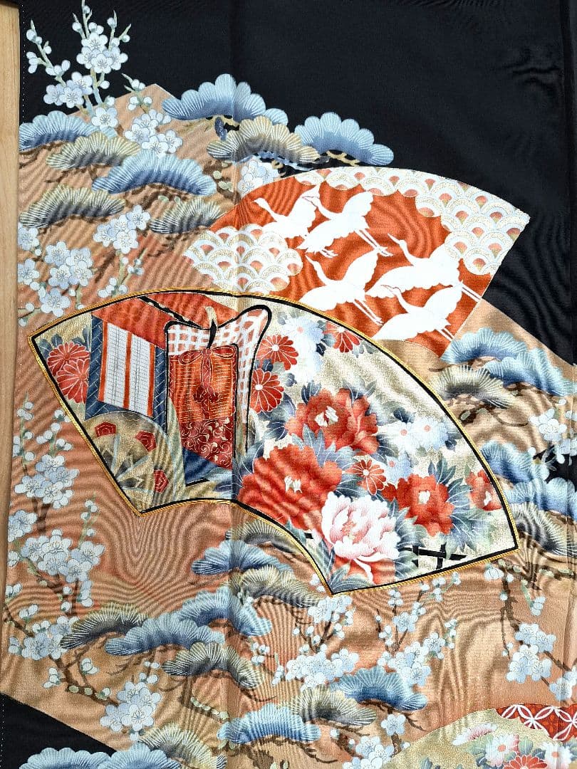 着物リメイクワンピース3650