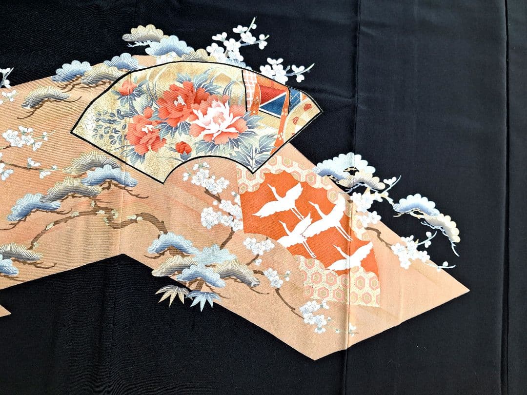 着物リメイクワンピース3650