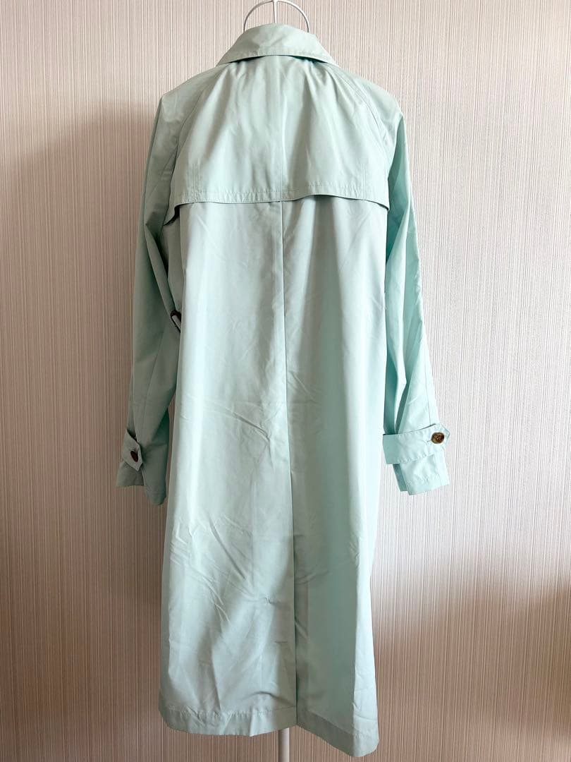 Aquascutum アクアスキュータム SORELAタフタ ステンカラーコート