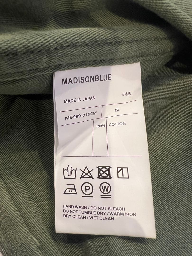 MADISONBLUE オリーブグリーン ワークパンツ 04未使用