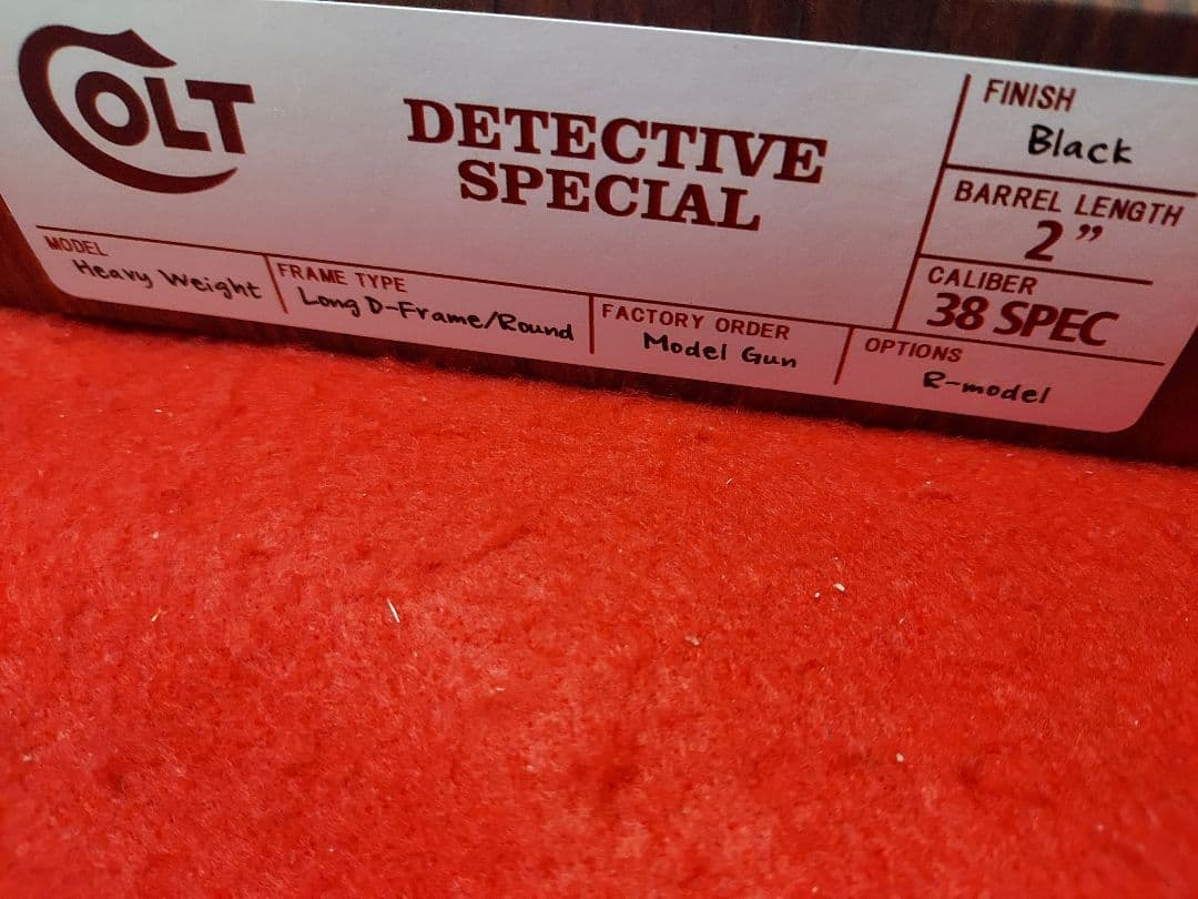 新品 タナカ コルト ディテクティブ モデルガン HW R-model 未発火