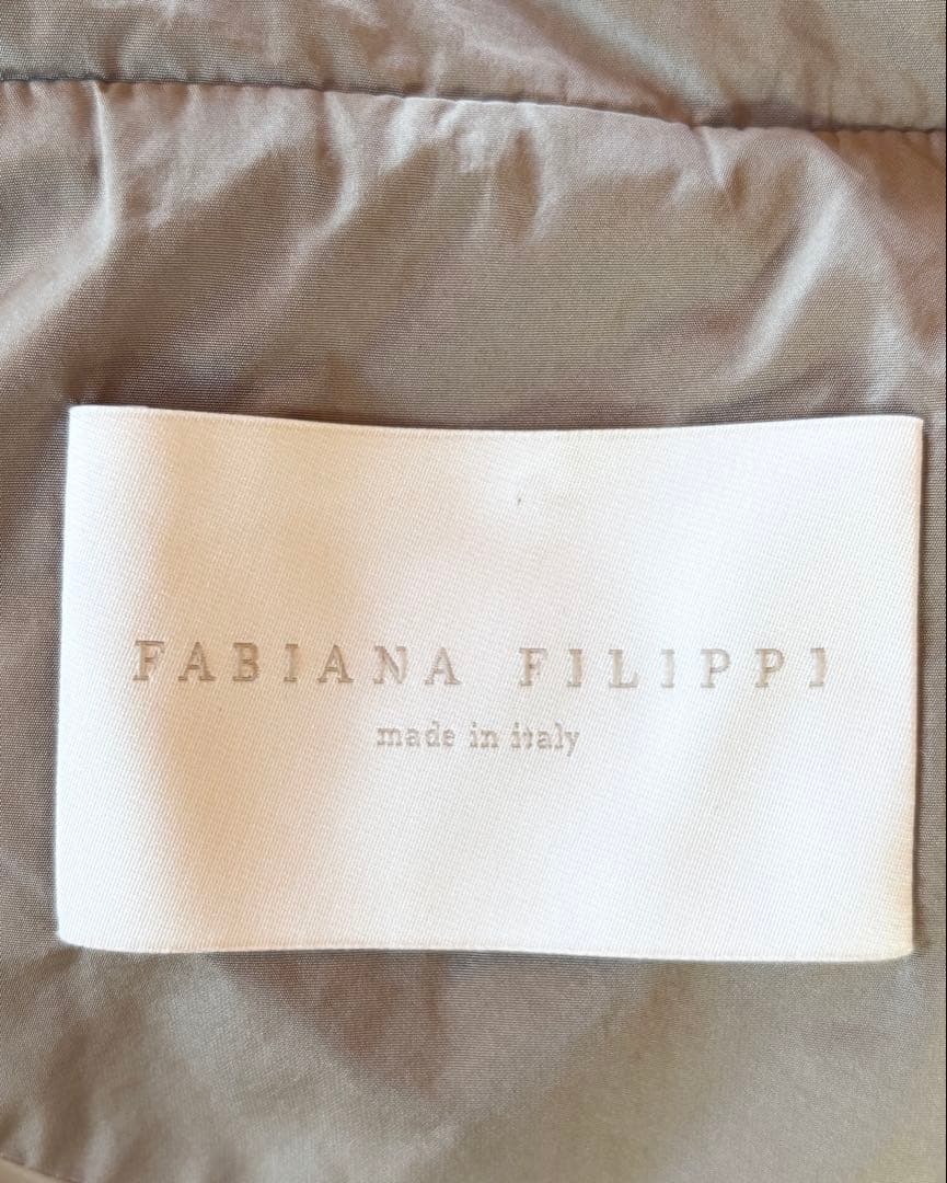 【FABIANA FILIPPI】美品！ベスト　ジレ　グレー