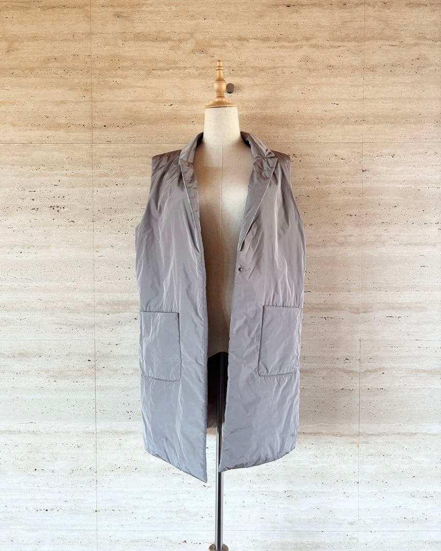 【FABIANA FILIPPI】美品！ベスト　ジレ　グレー