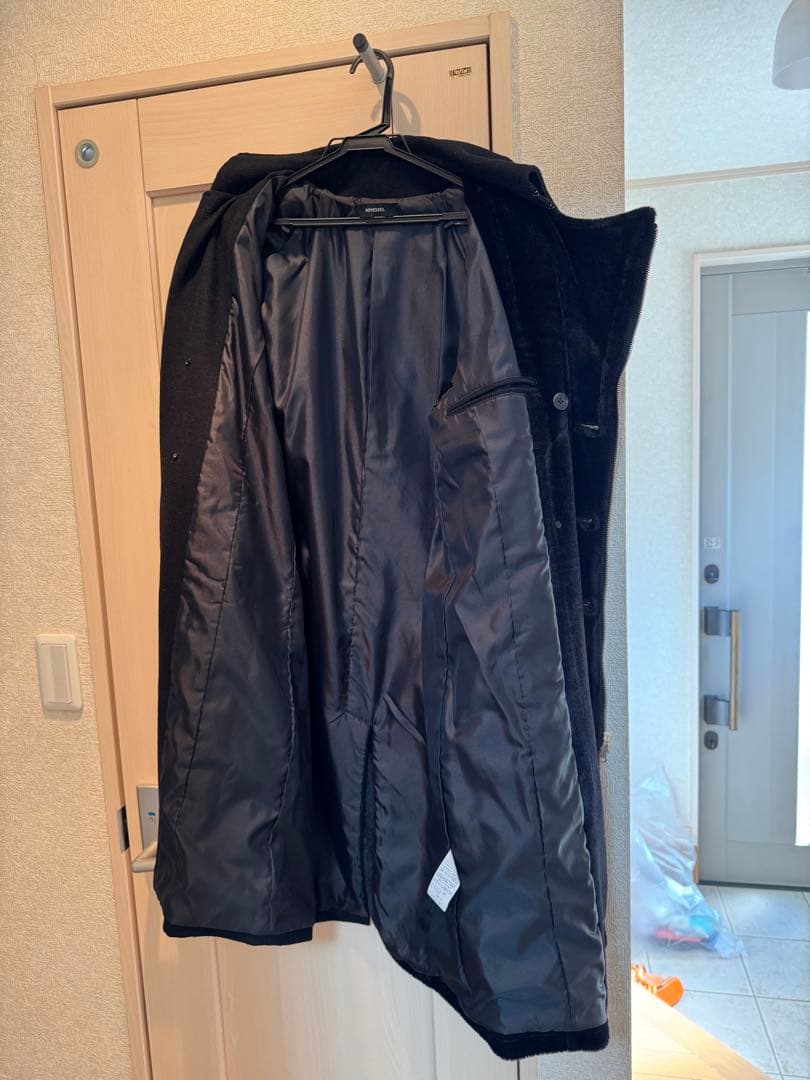 NOVESSEL【ノベセル】ナポレオンライダーストレンチコート ブラック