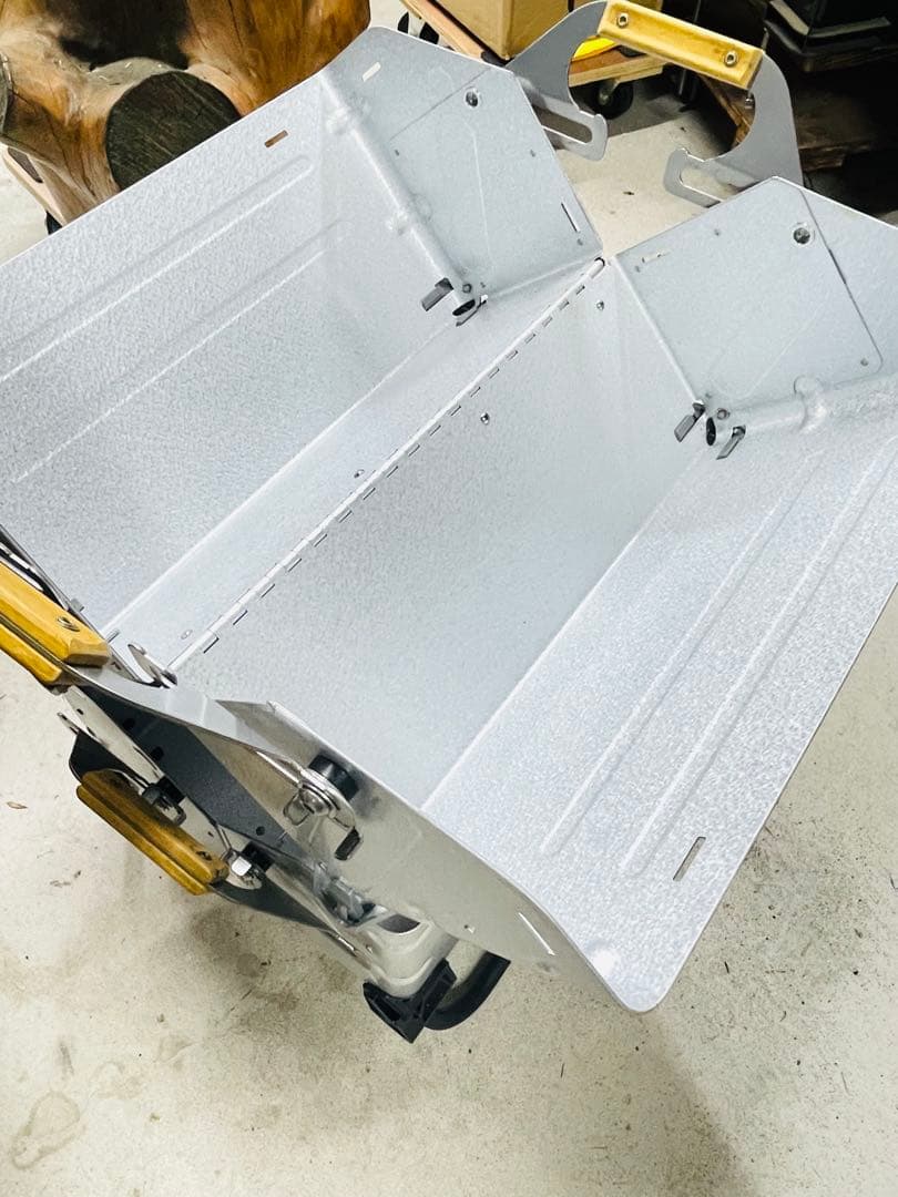 【未使用美品】 peak シェルフコンテナ2点セット＋レッグ1脚付き