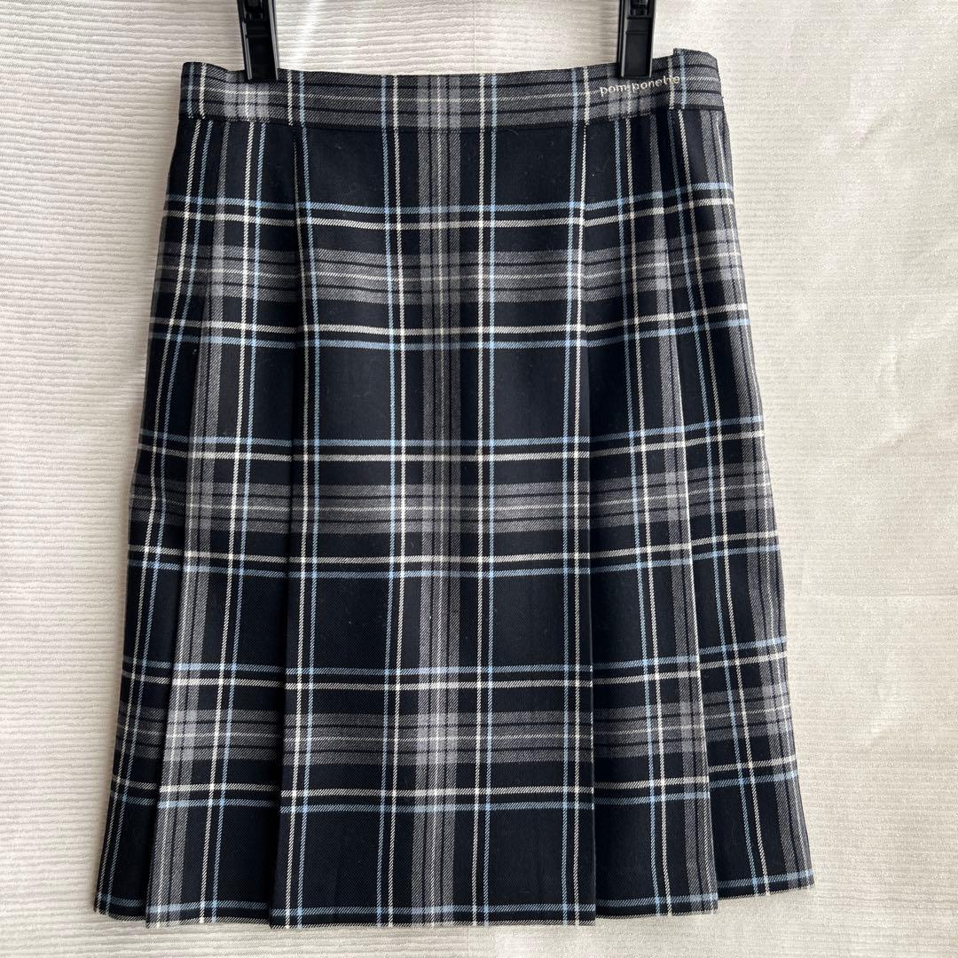 【美品】ポンポネットジュニア フォーマル スーツ セットL 160 受験 卒業式