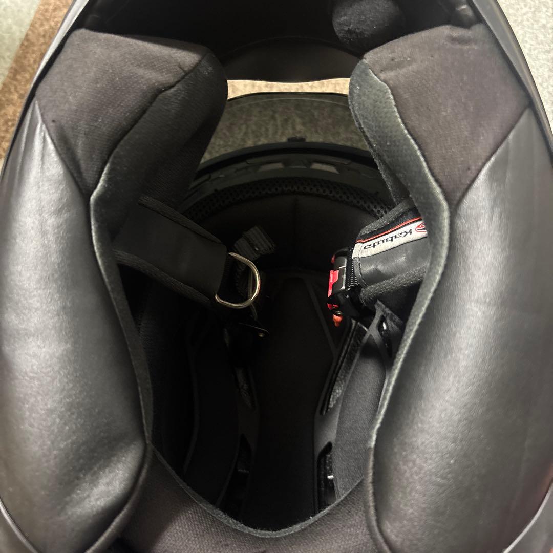 Kabuto カムイ3 ホワイト フルフェイスヘルメット 「サイズL」