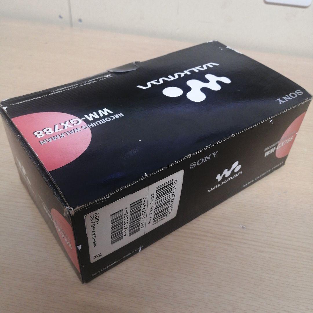 SONY WM-GX778B/SC WALKMAN カセットプレーヤー ウォーク