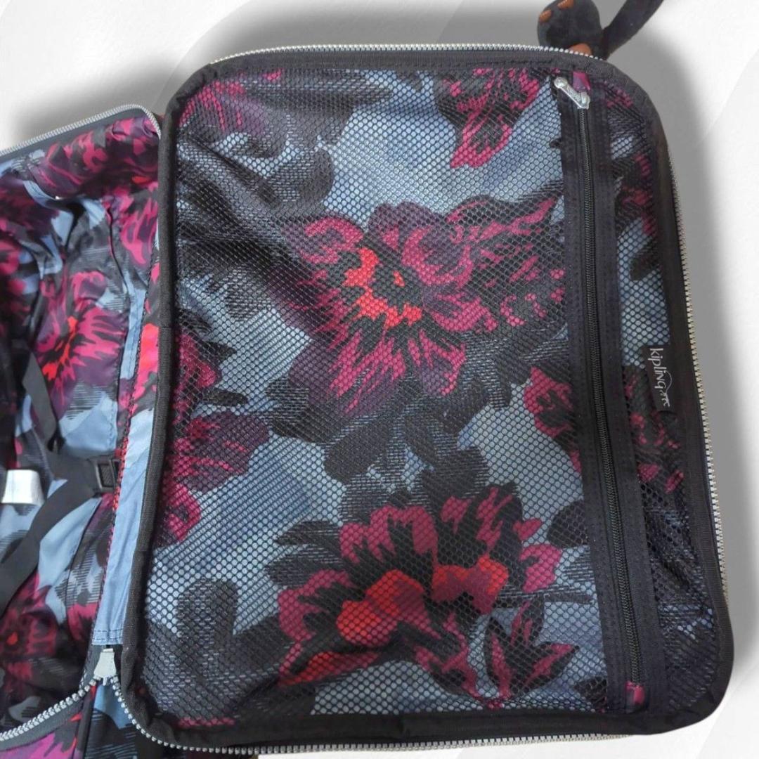 専用　KIPLING キプリング　キャリーケース　スーツケース　旅行カバン　花柄