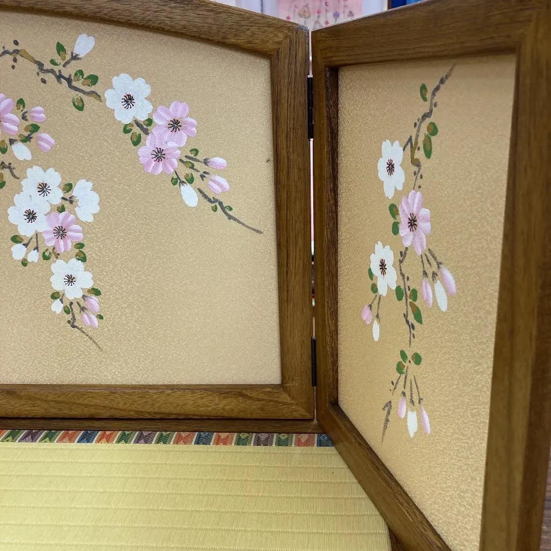 C4 高級桐三段　台のみ　屏風なし　 巾90㎝位　雛三段飾り　雛人形台