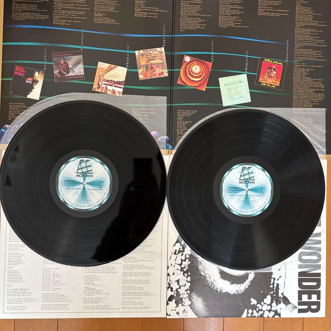 スティービー・ワンダー レコード　3枚セット