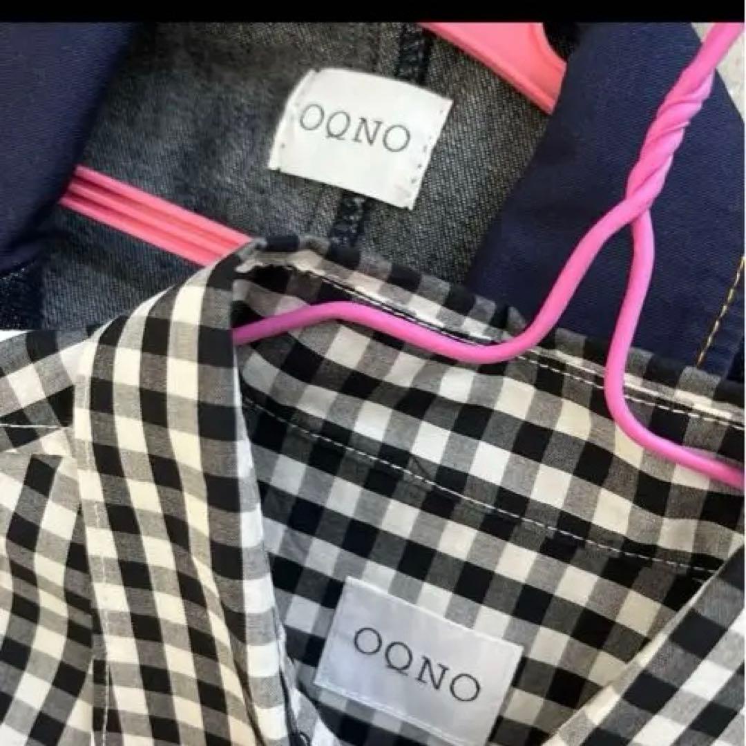 オクノ　サルエル　デニム　セットアップ　スーツ　ワイシャツ