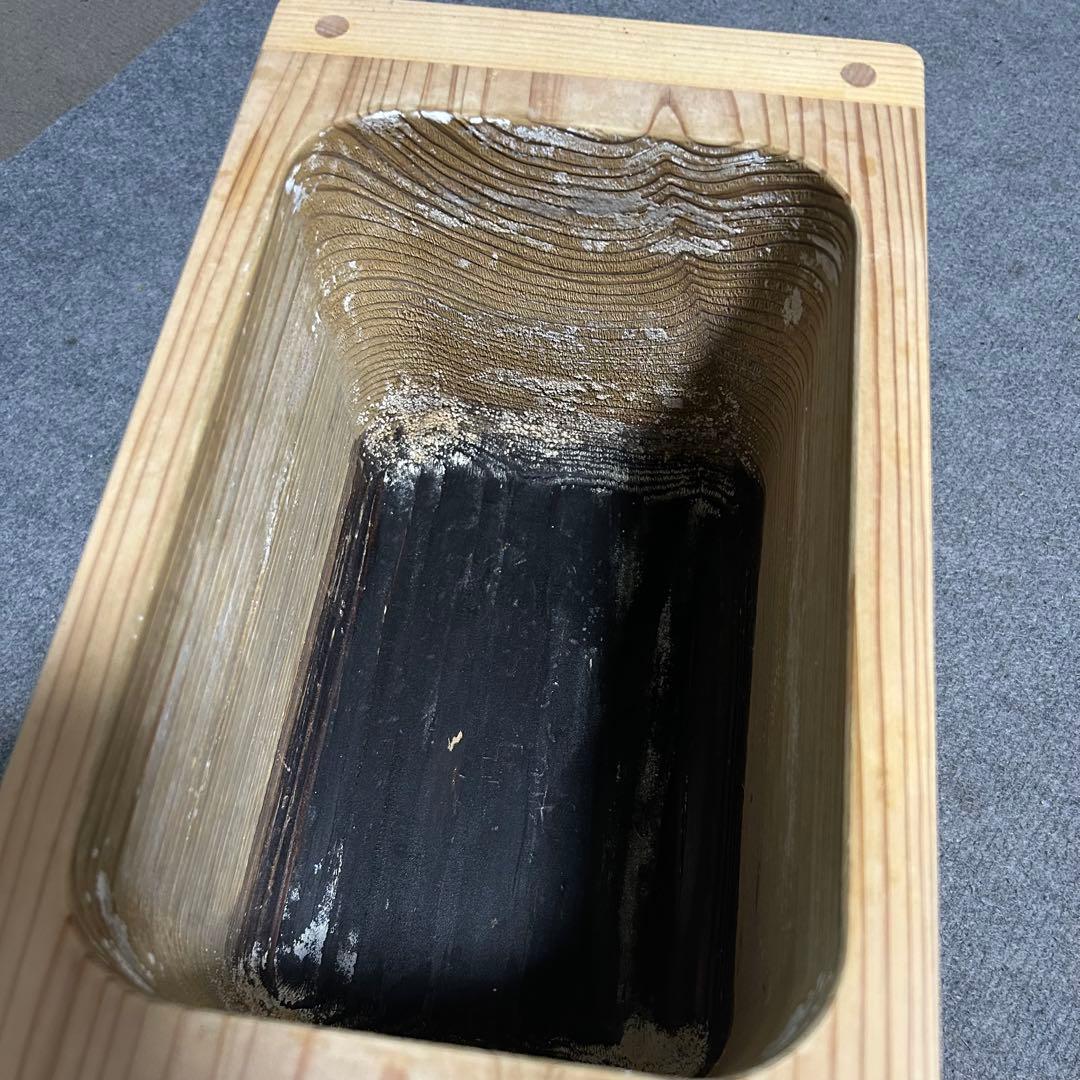 松川碁盤店★霧島杉ぬか漬桶★ぬか床★くりぬき杉桶★水抜き不要★ 糠漬容器★特大