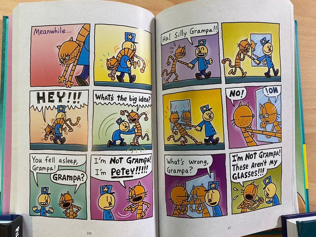 Dog Man 10 巻セット Dav Pilkey英語絵本　漫画　ハードカバー