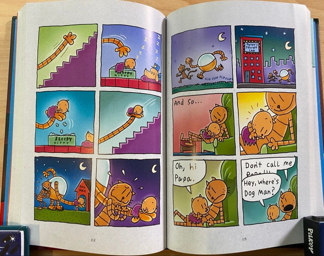 Dog Man 10 巻セット Dav Pilkey英語絵本　漫画　ハードカバー