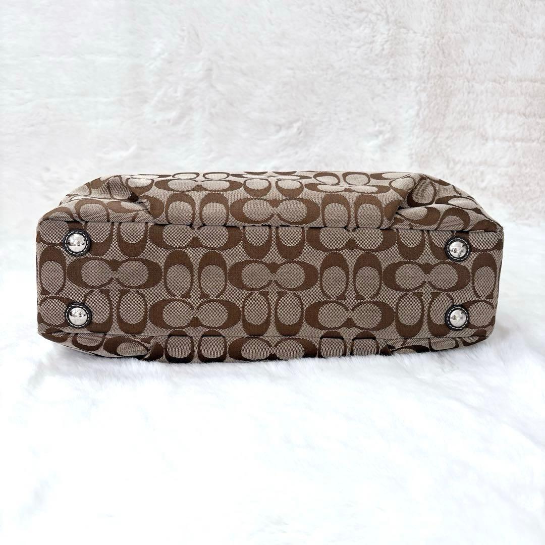 COACH コーチ トートバッグ　シグネチャー キャンバス　ショルダーバッグ