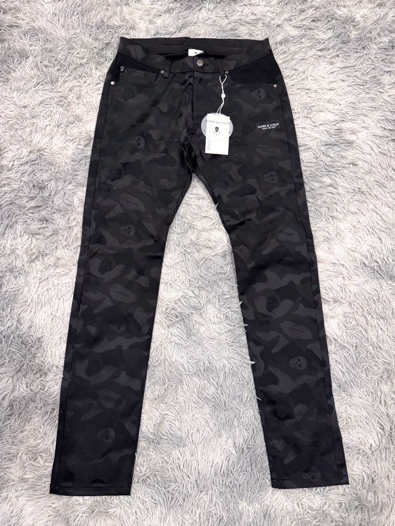 新品未使用 MARK&LONA スカルカモフラージュ パンツ