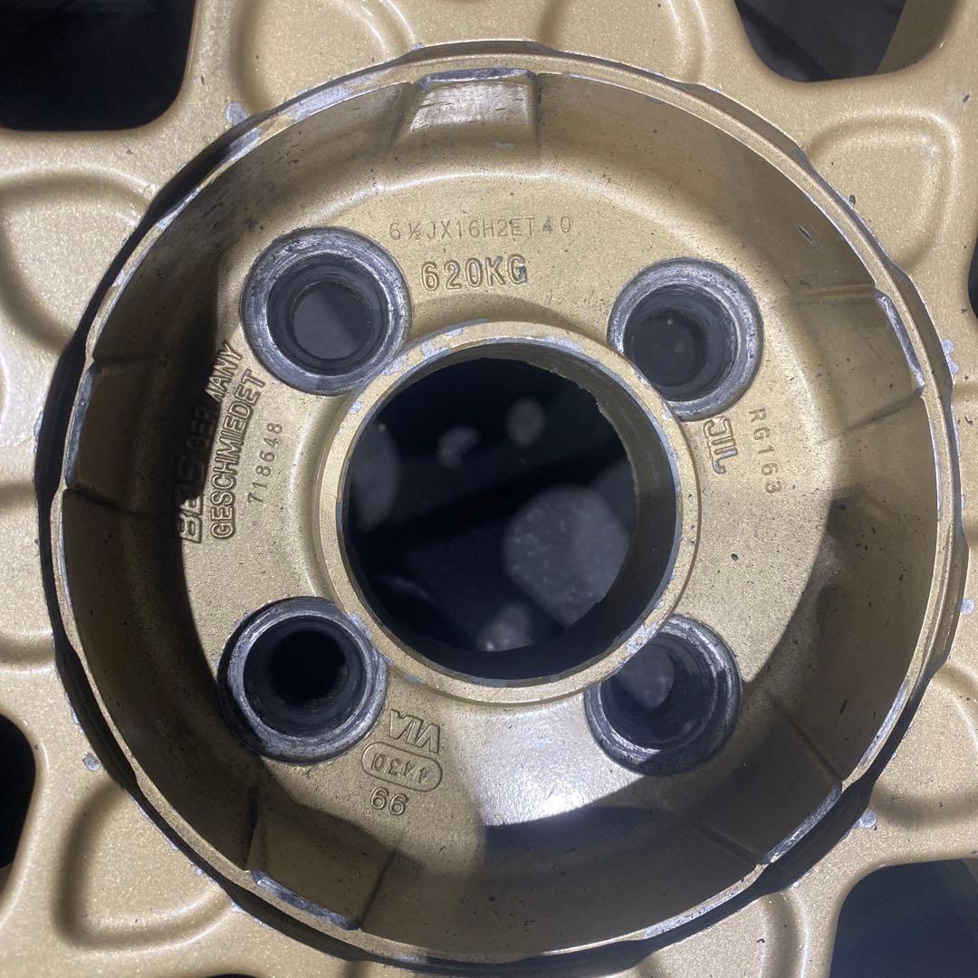 BBS ピッチ加工なし4穴　　タイヤ無し