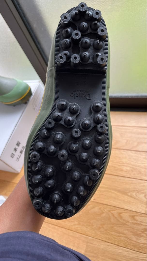 【新品未使用品】大同マイティーブーツNS 長靴　スパイク　スパイク付き26.5㎝