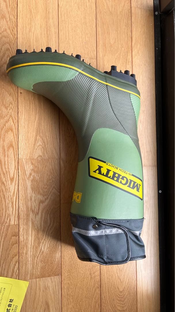 【新品未使用品】大同マイティーブーツNS 長靴　スパイク　スパイク付き26.5㎝