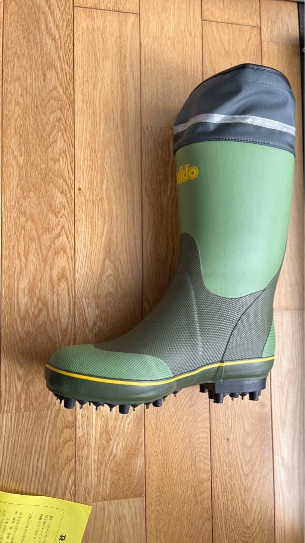 【新品未使用品】大同マイティーブーツNS 長靴　スパイク　スパイク付き26.5㎝