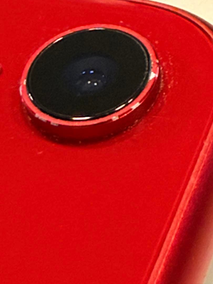 【美品】iPhone Xr 128GB赤　オマケ付