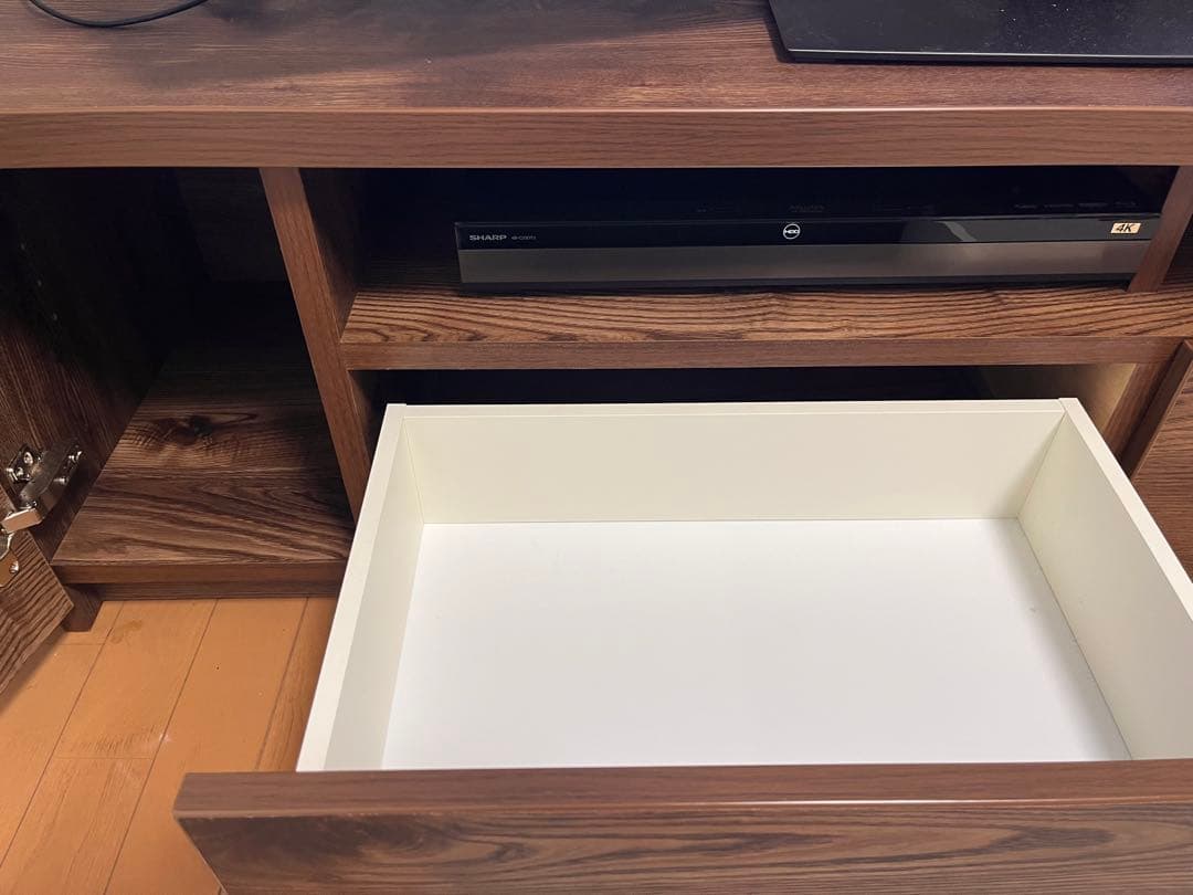 【美品】［幅157.6] 日本製 ローテレビ台 LOWYA