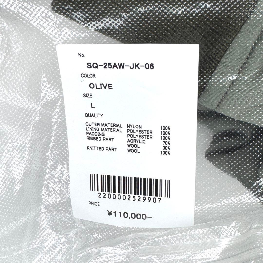 新品未使用 SEQUEL MA-1 L SQ-25AW-JK-06 ジャケット