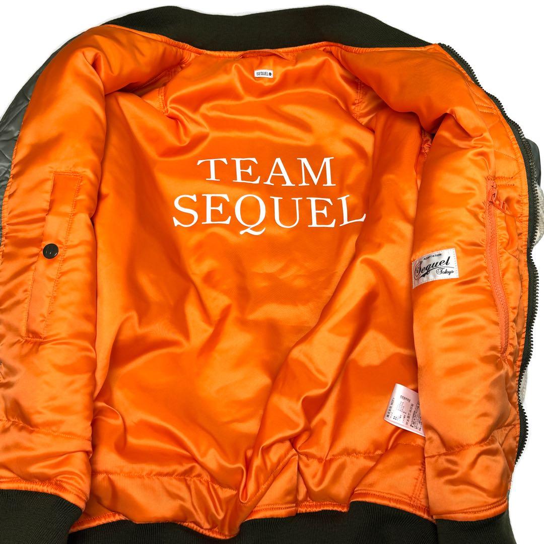 新品未使用 SEQUEL MA-1 L SQ-25AW-JK-06 ジャケット