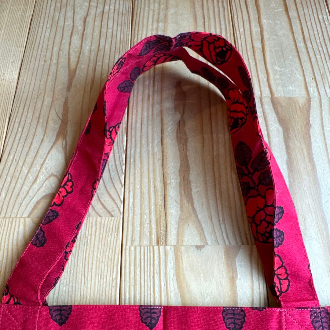 【レア＆新品】marimekko Vihkiruusu トートレッド限定カラー♡