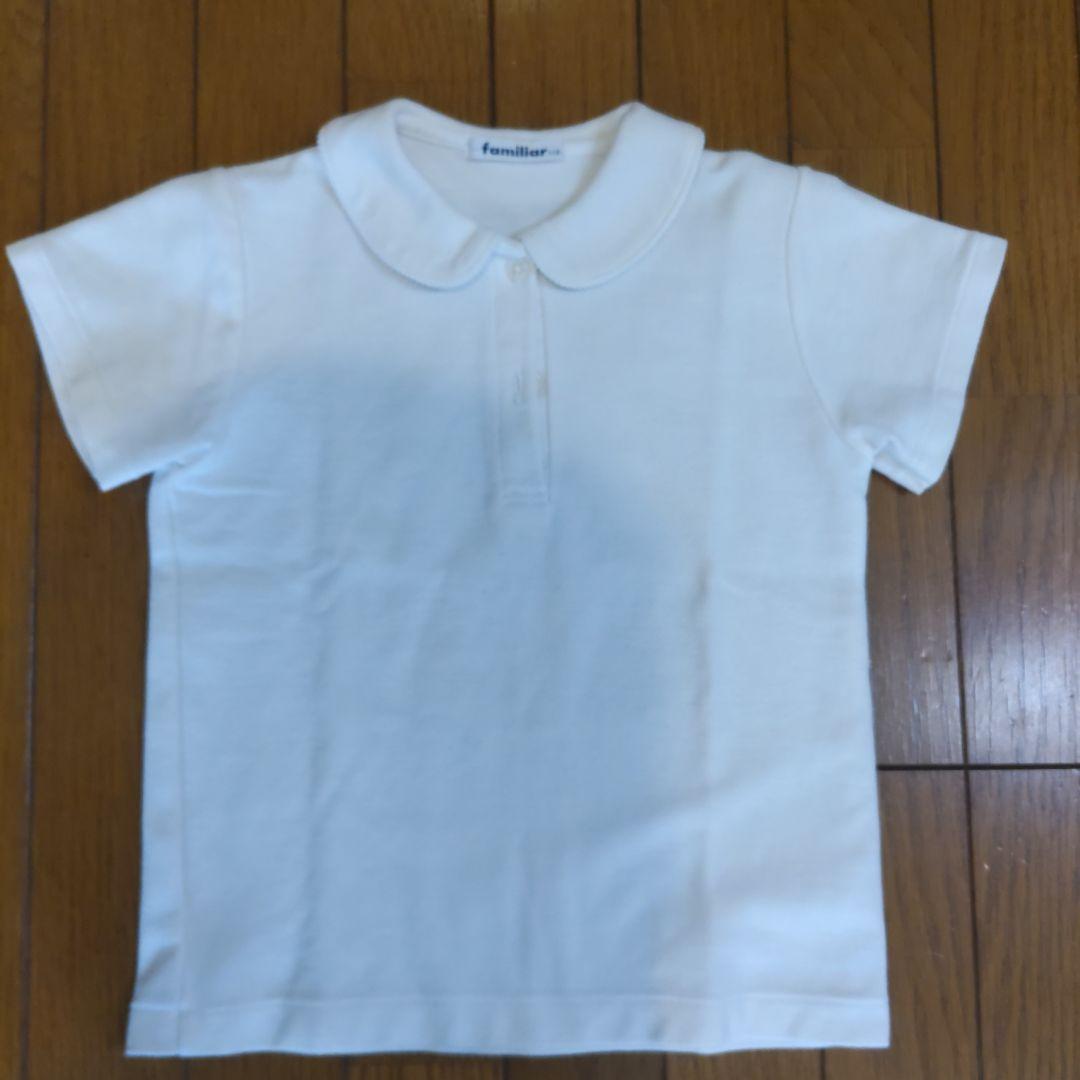 受験 ファミリア 女の子 110ブラウスとラップキュロット 120ベストセット