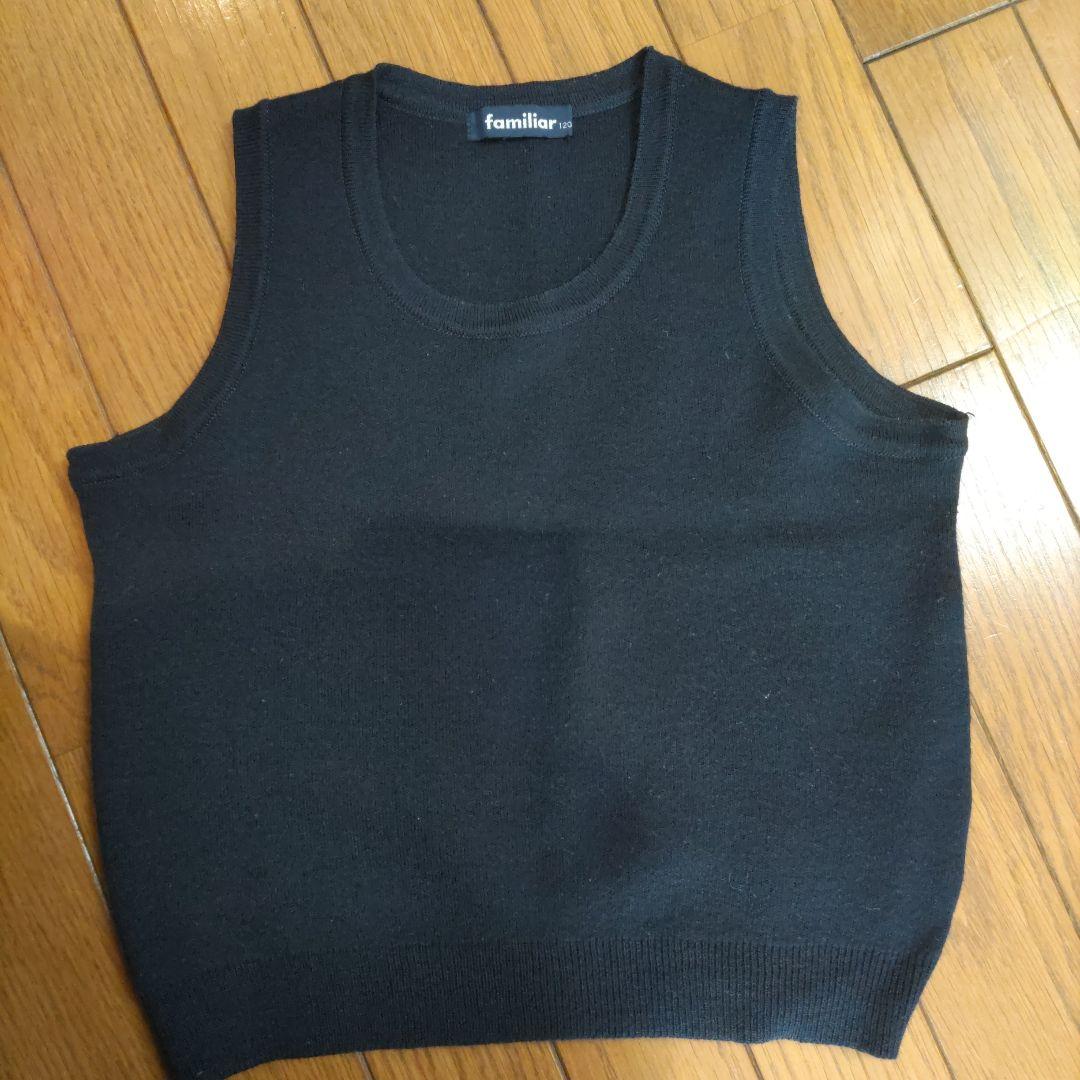 受験 ファミリア 女の子 110ブラウスとラップキュロット 120ベストセット