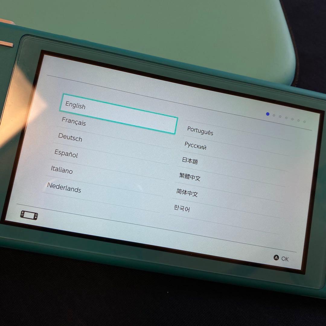NintendoSwitchLight本体 ターコイズ (その他)