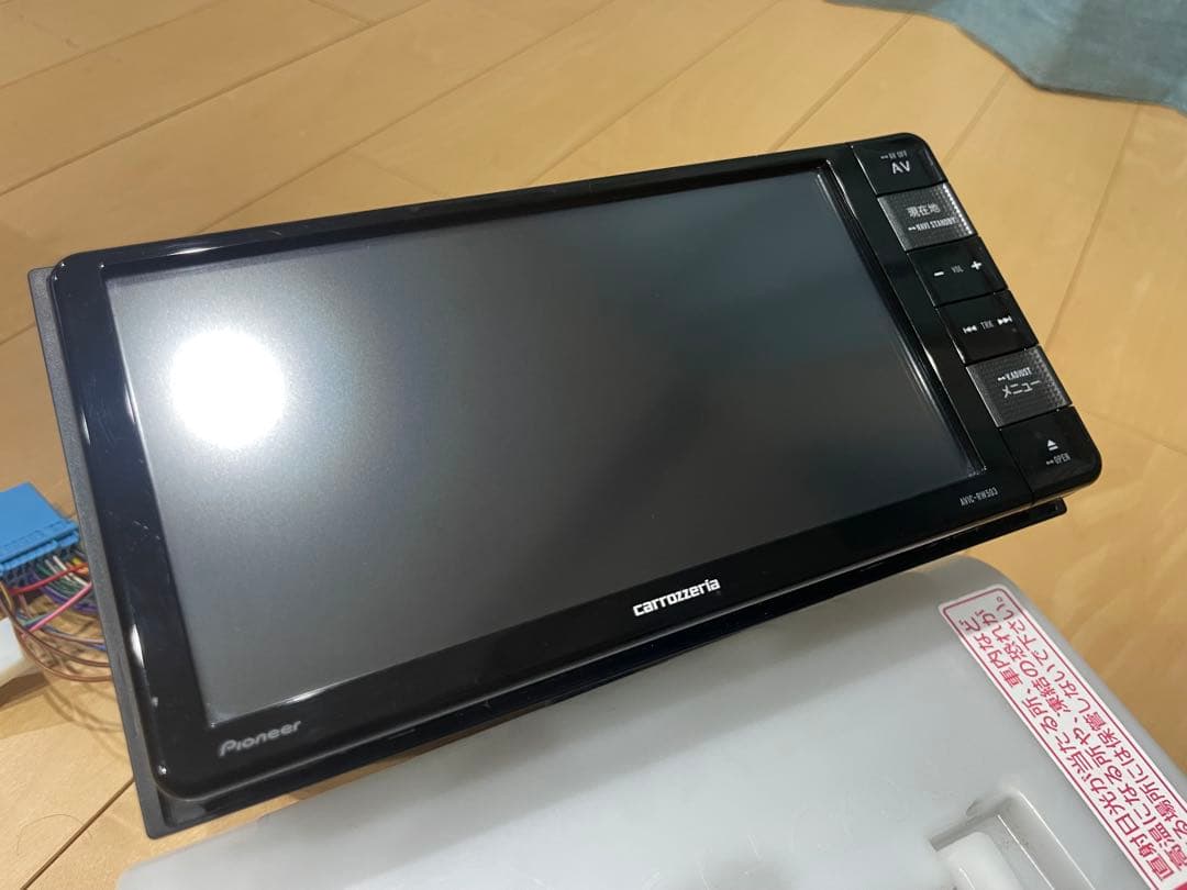 カロッツエリアAVIC-RW503 カーナビ GPS、アンテナケーブル取説付き‼️