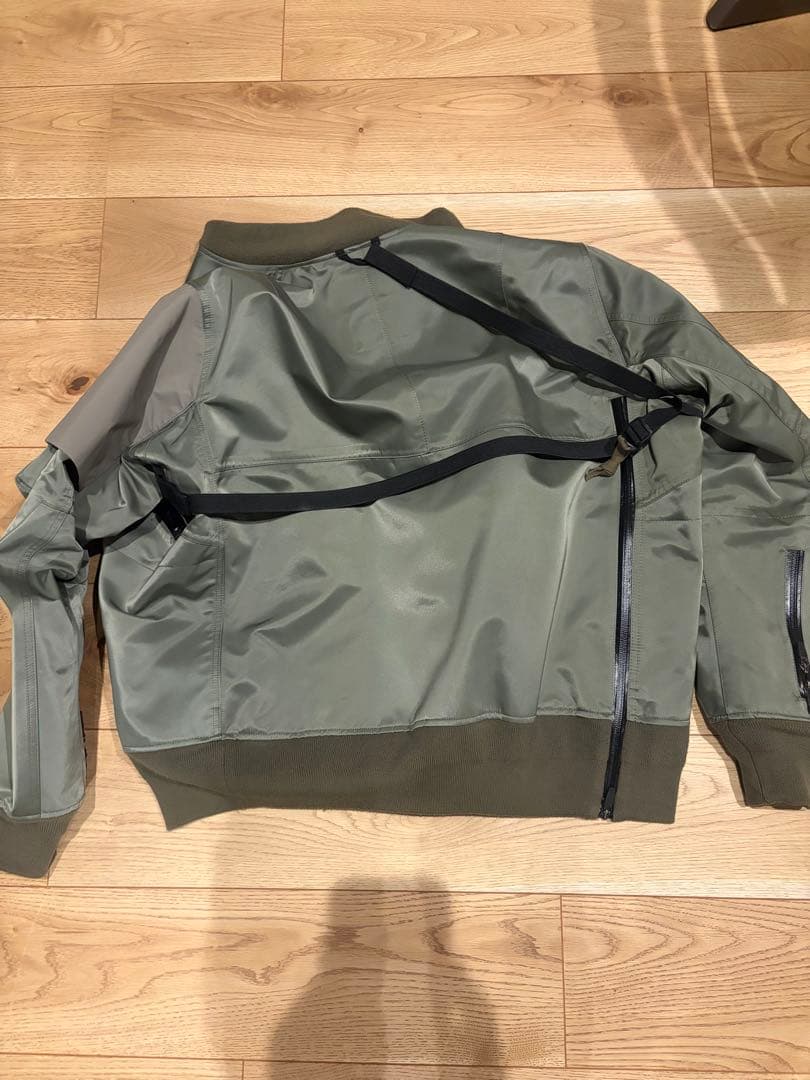 ACRONYM sacai MA-1ジャケット サイズ1 オリーブグリーン