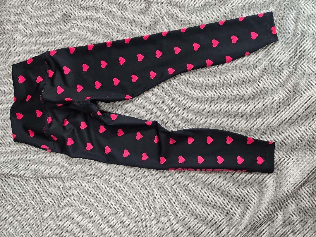 ジャザサイズ　ハート柄　 レギンス　S