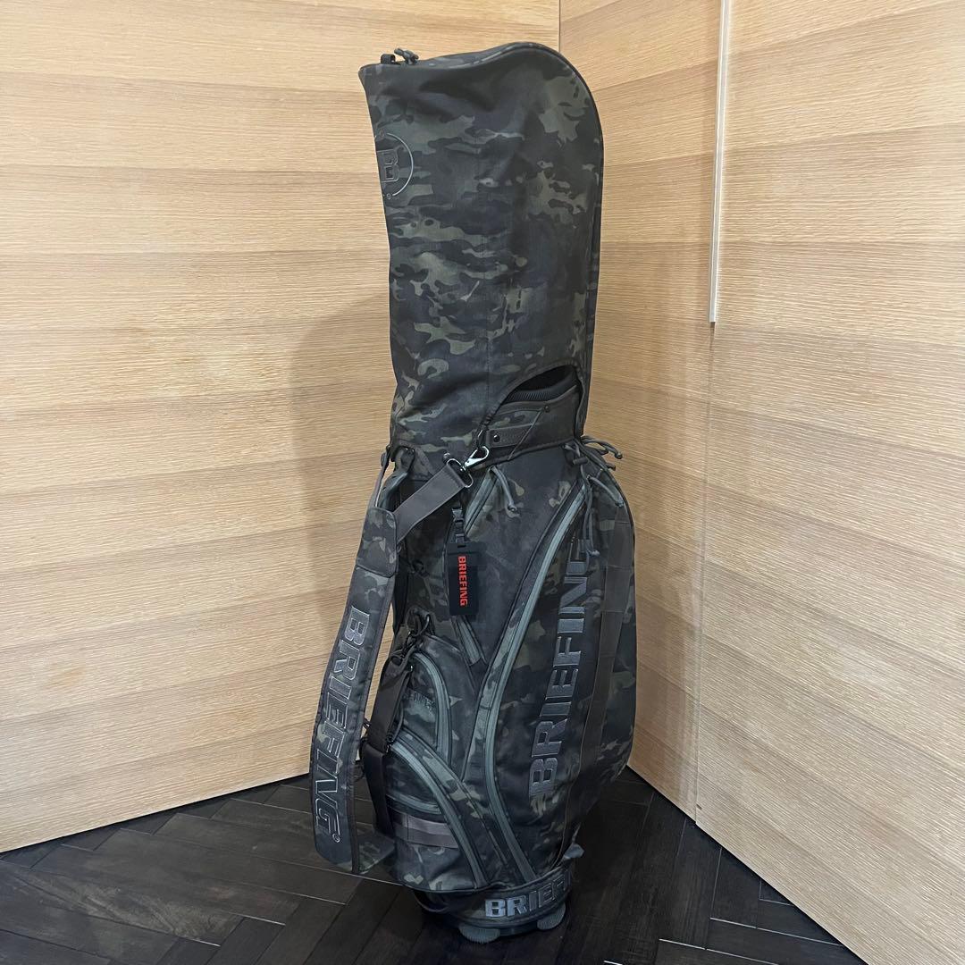 美品★廃盤品　ブリーフィングゴルフ/カートキャデーバッグ/口枠15分割