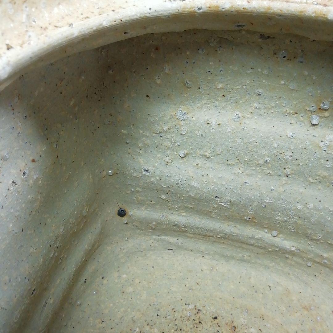 Ｓ８０６　水指　『信楽焼　水指』『高橋春斎』　共箱　茶道具