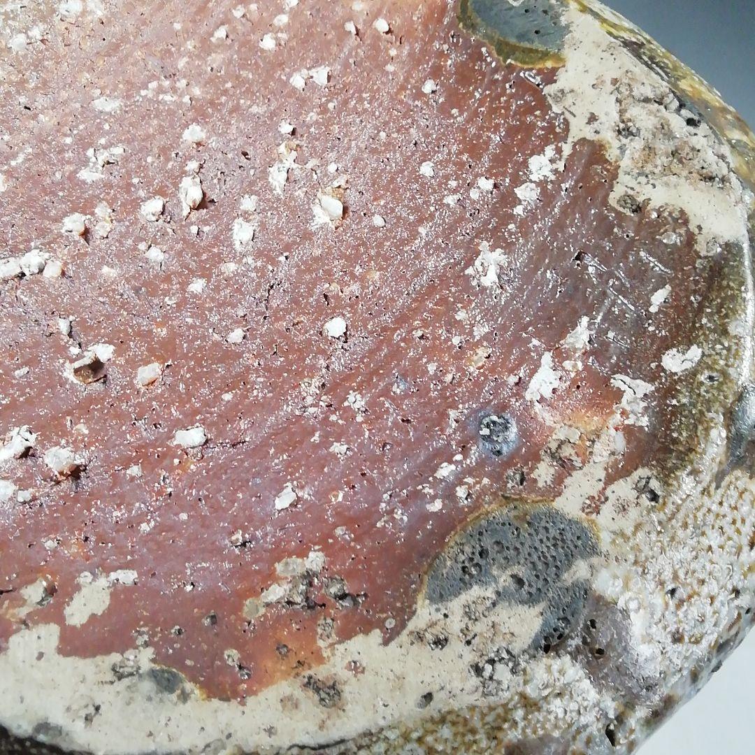 Ｓ８０６　水指　『信楽焼　水指』『高橋春斎』　共箱　茶道具