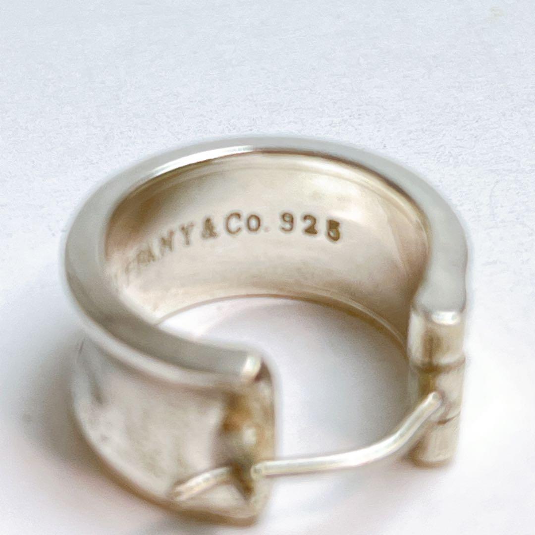ティファニー　1837 ワイド　フープ　ピアス　925