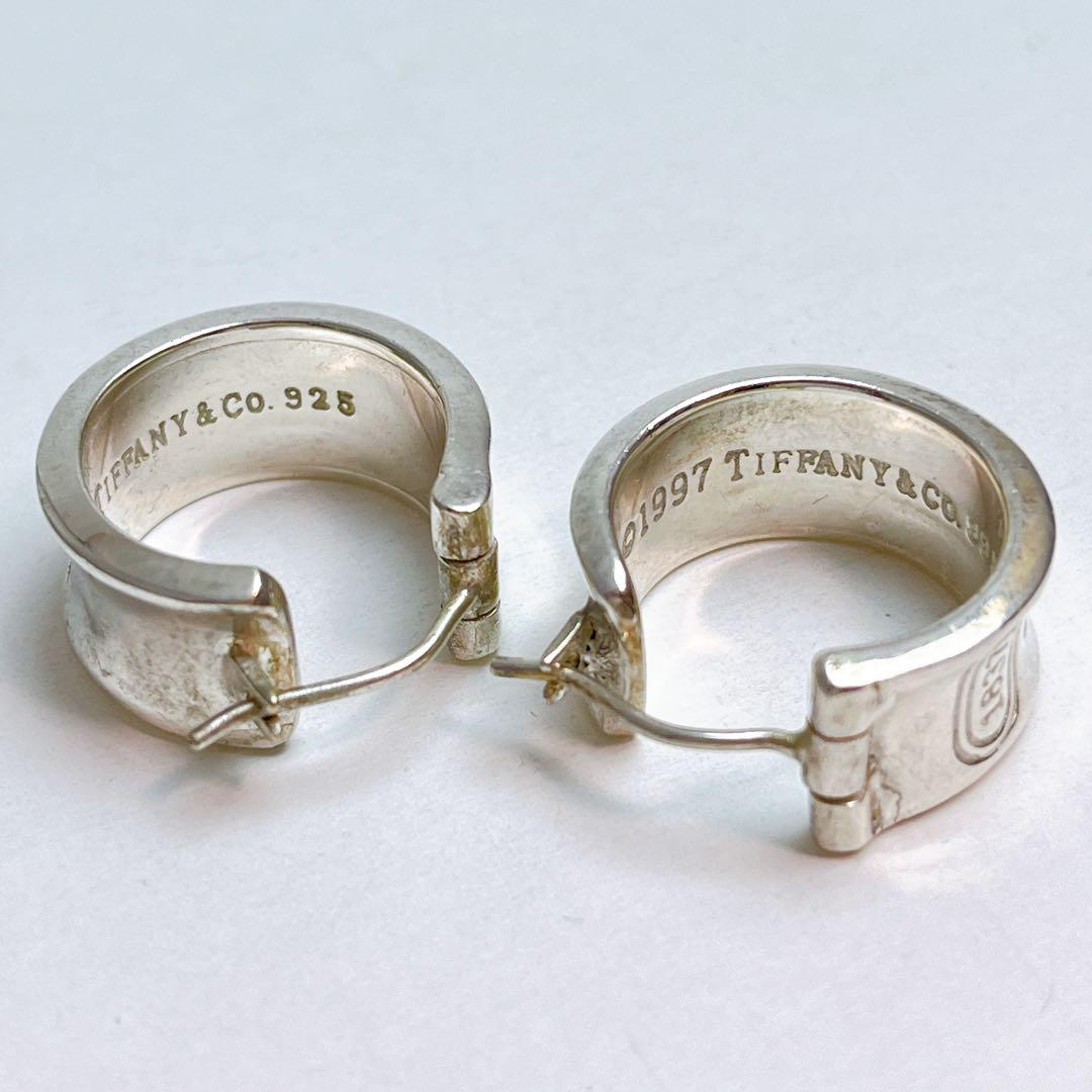 ティファニー　1837 ワイド　フープ　ピアス　925