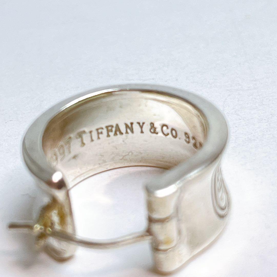 ティファニー　1837 ワイド　フープ　ピアス　925